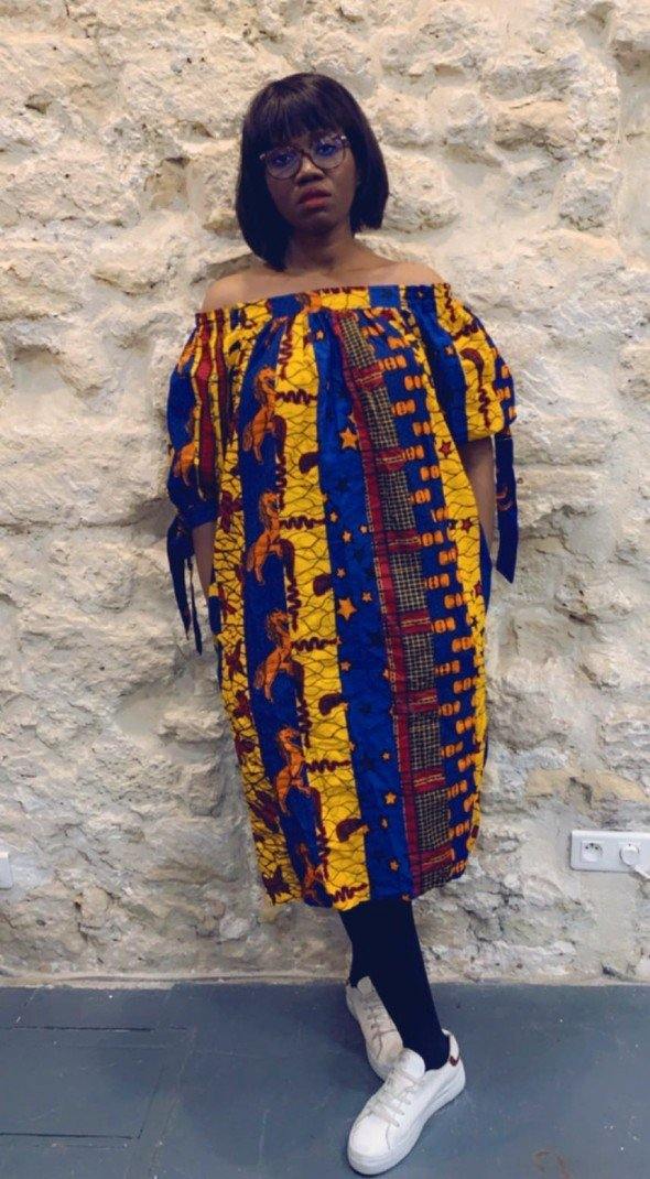 Robe patchwork / pièce unique - look'afrik paris
